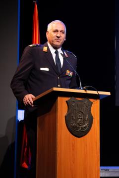 Slavnostna podelitev listin o napredovanju v čine gasilski častnik, višji gasilski častnik in visoki gasilski častnik (8)